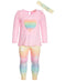 BTween Baby Girls 2-Pc. Ruffle Heart Top & Leggings Set - 24 Months